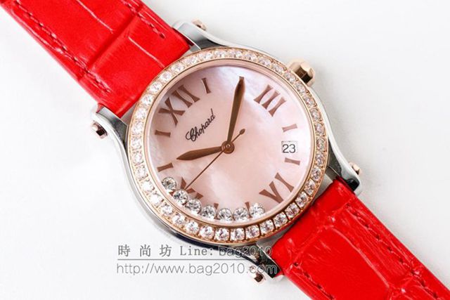 Chopard手錶 HAPPY DIAMONDS系列 274808-5001 全自動機械男士腕表 蕭邦高端男表  hds1198